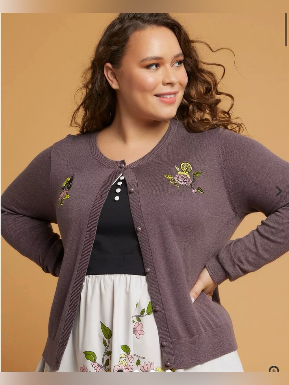 Her universe Disney sleeping beauty crop cardigan size 3X